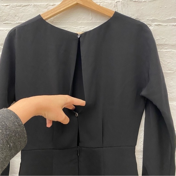 Aritzia || Babaton Samson Dress Black 0 Mini Keyhole - Picture 6 of 10